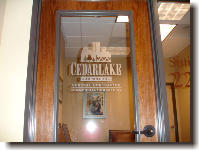 Columbia Signs Sign Gallery of Etched Glass Signs Portland, OR & Vancouver, WA